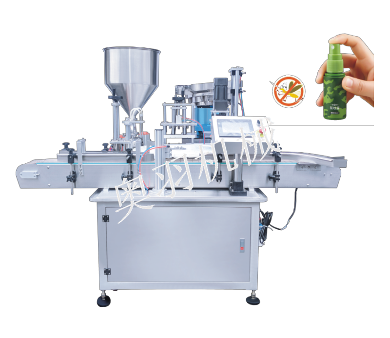 AY-160L花露水瓶灌裝旋蓋一體機(jī)_http://readbangkokpost.com_產(chǎn)品中心_第1張